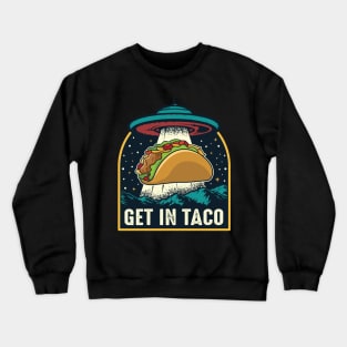 Taco Abduction Crewneck Sweatshirt